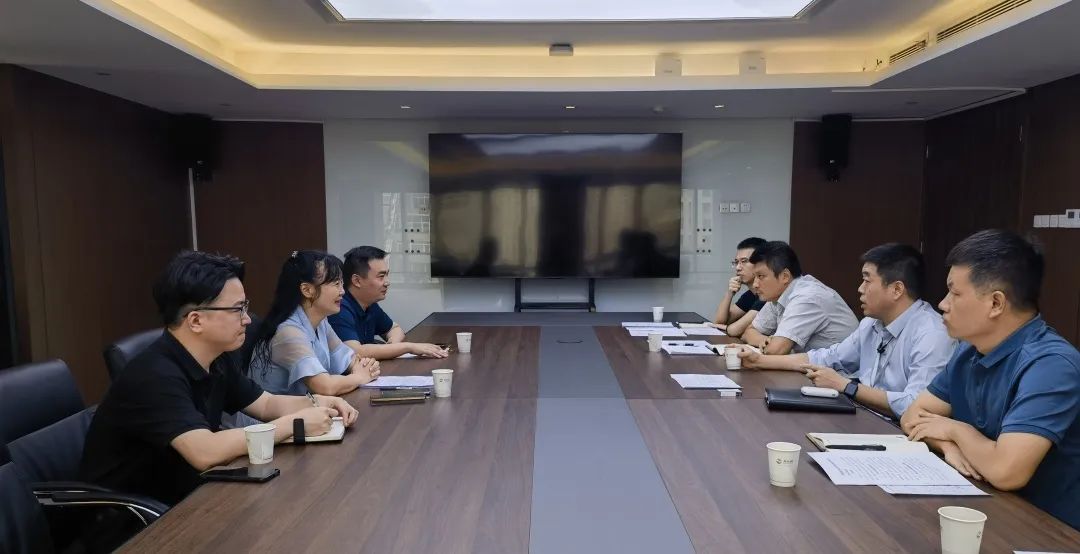 公司與經(jīng)開渭北發(fā)展集團(tuán)、渭北建設(shè)集團(tuán)座談交流