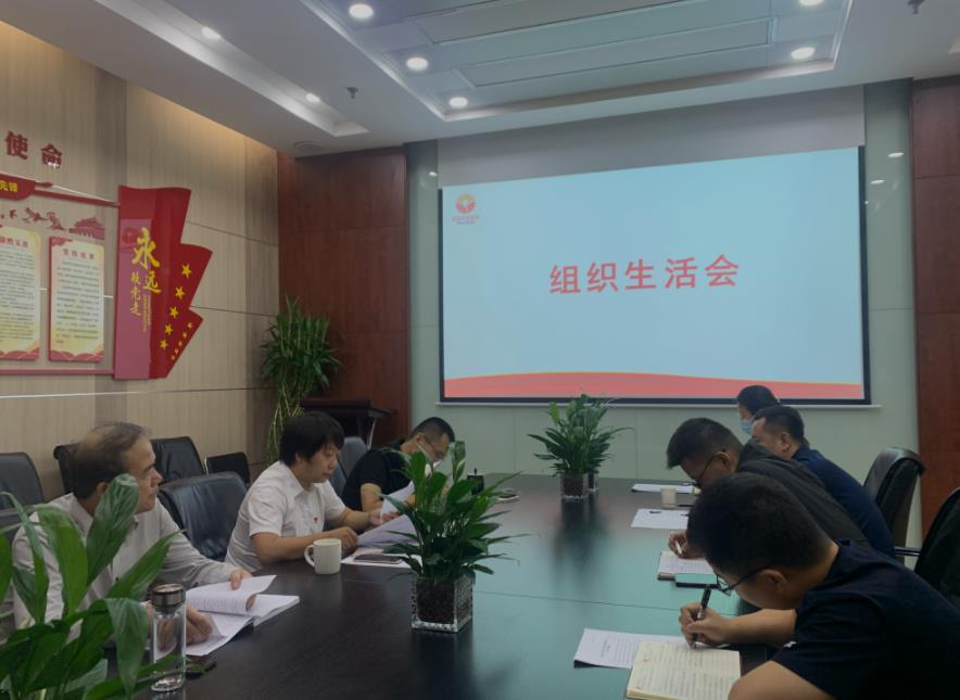 國信小貸黨支部召開“嚴守紀律規(guī)矩、加強作風建設”專題組織生活會